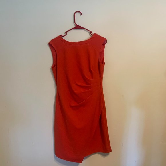 White House Black Market Orange Dress 